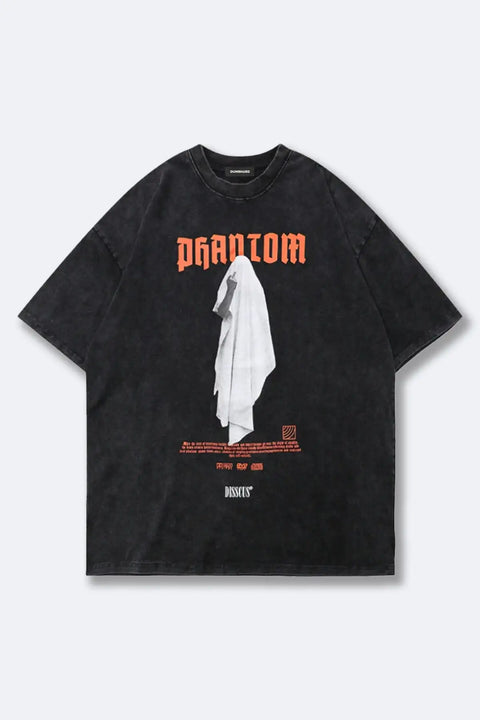 Phantom Oversize T-Shirts Cotton Fashion