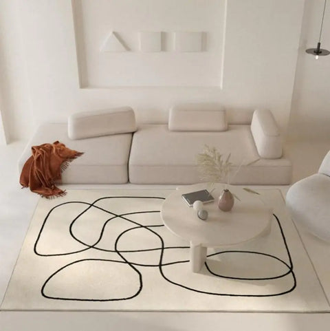 Nordic Style Large Area Rugs: Soft Home Décor